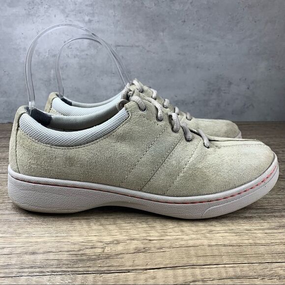 DANSKO~”Brandi T”~Athletic Shoes Comfort Lace Up Suede Leather~Size 37 - Picture 2 of 8